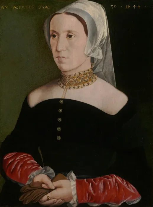 Framed Print : Portrait of a Woman, 1544. Creator: Unknown Framed Print : Portrait of a Woman, 1544. Creator: Unknown