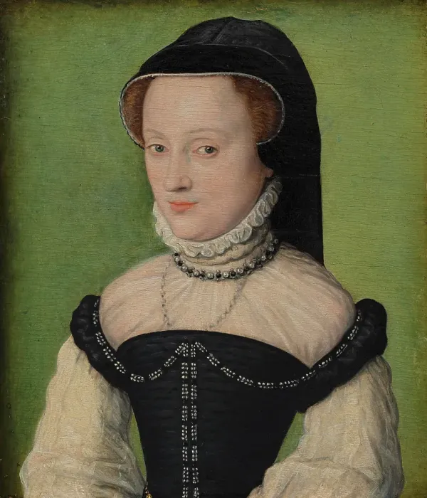 Framed Print : Portrait of a Woman, about 1560-1565. Creator: Corneille de Lyon Framed Print : Portrait of a Woman, about 1560-1565. Creator: Corneille de Lyon