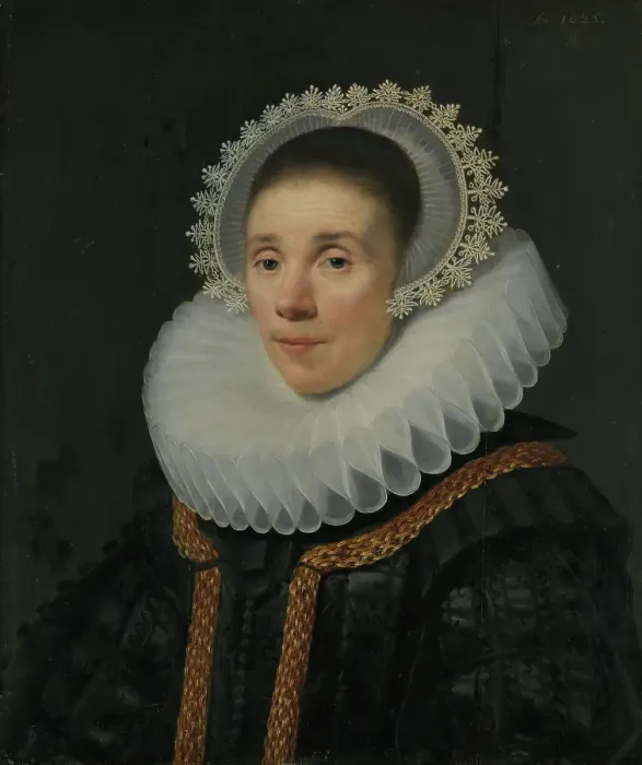 Framed Print : Portrait of a Woman, 1625. Creator: Jan Anthonisz van Ravesteyn Framed Print : Portrait of a Woman, 1625. Creator: Jan Anthonisz van Ravesteyn