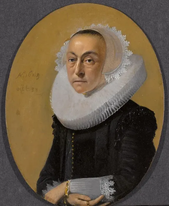 Framed Print : Portrait of a Woman, 1629. Creator: Willem Cornelisz Duyster Framed Print : Portrait of a Woman, 1629. Creator: Willem Cornelisz Duyster