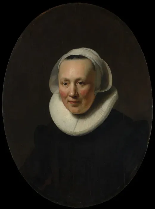 Framed Print : Portrait of a Woman, 1633. Creator: Rembrandt Harmensz van Rijn Framed Print : Portrait of a Woman, 1633. Creator: Rembrandt Harmensz van Rijn