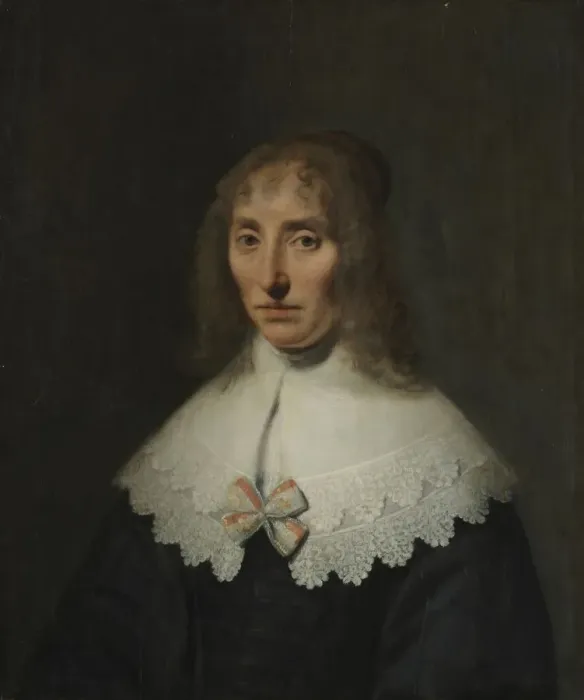 Framed Print : Portrait of a Woman, 1646. Creator: Govaert Flinck (Dutch, 1615-1660) Framed Print : Portrait of a Woman, 1646. Creator: Govaert Flinck (Dutch, 1615-1660)