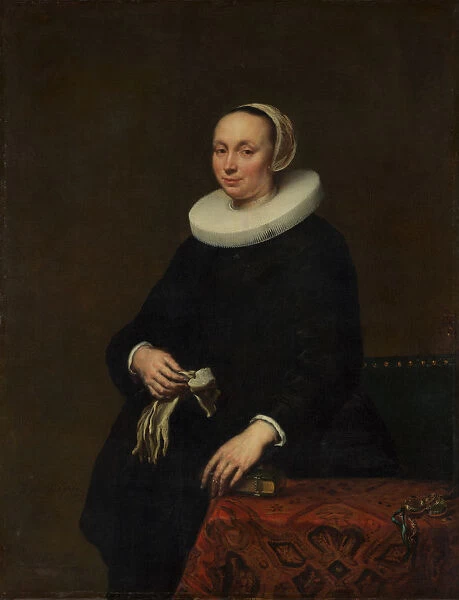 Portrait of a Woman, 1650. Creator: Jürgen Ovens