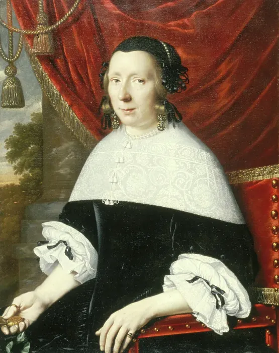 Framed Print : Portrait of a Woman, 1663. Creator: Pieter Nason Framed Print : Portrait of a Woman, 1663. Creator: Pieter Nason