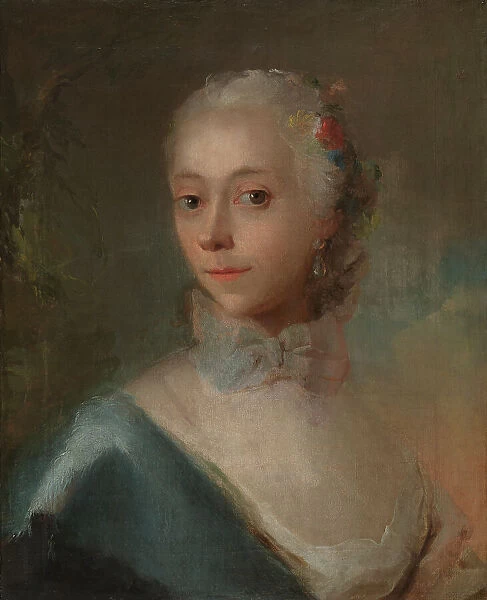 Portrait of a woman, 1726-1793. Creator: Carl Gustaf Pilo