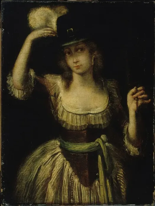 Framed Print : Portrait of a woman, between 1762 and 1815. Creator: Unknown Framed Print : Portrait of a woman, between 1762 and 1815. Creator: Unknown