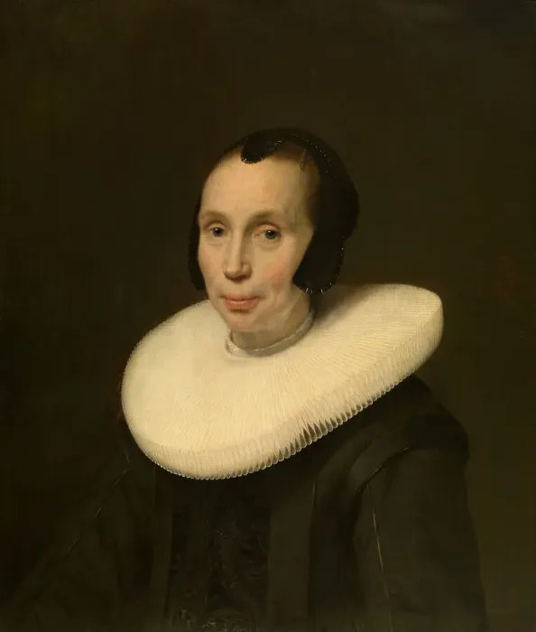 Framed Print : Portrait of a Woman, 17th century. Creator: Abraham de Vries Framed Print : Portrait of a Woman, 17th century. Creator: Abraham de Vries