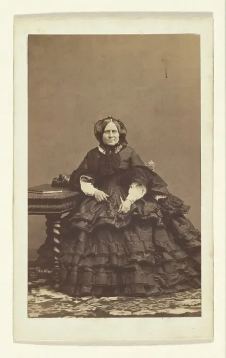 Framed Print : Portrait of a Woman, 1862-1865. Creator: Disderi & Cie Framed Print : Portrait of a Woman, 1862-1865. Creator: Disderi & Cie