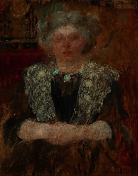 Framed Print : Portrait of a Woman, between 1916-1930. Creator: Olga Boznanska Framed Print : Portrait of a Woman, between 1916-1930. Creator: Olga Boznanska