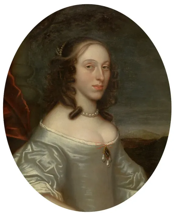 Framed Print : Portrait of a Woman, 4th quarter 17th century. Creator: Anon Framed Print : Portrait of a Woman, 4th quarter 17th century. Creator: Anon