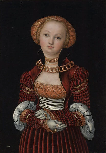 Portrait of a Woman, c. 1525. Artist: Cranach, Lucas, the Elder (1472-1553)