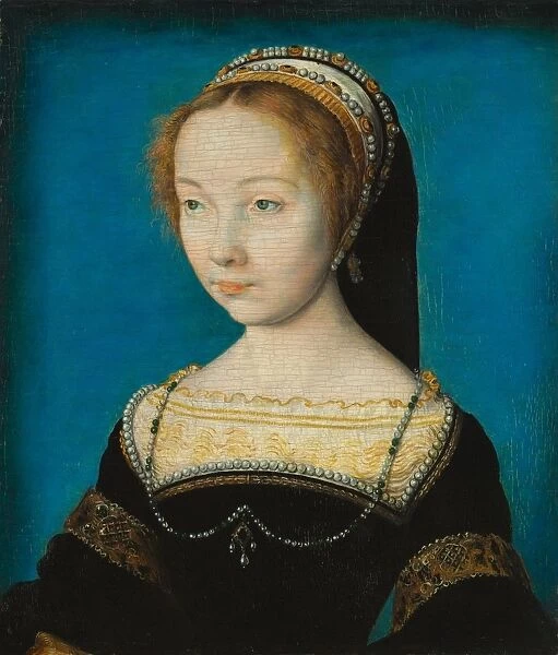 Portrait of a Woman, c. 1540. Creator: Corneille de Lyon (Netherlandish, 1500-10-1574)
