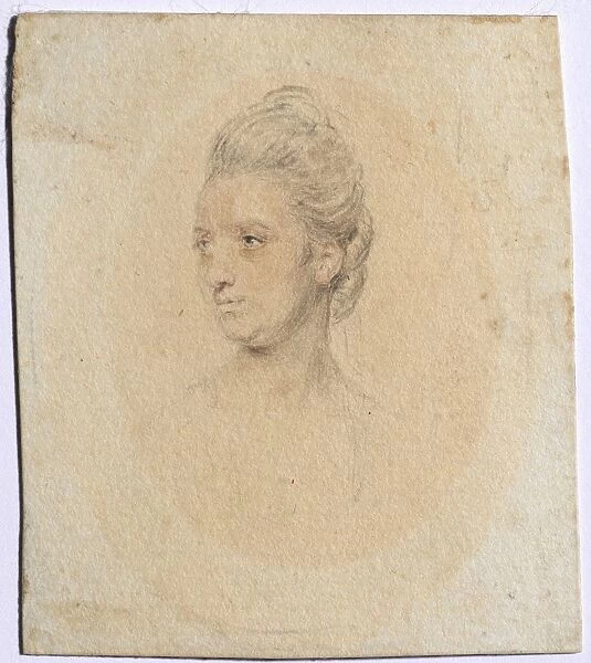 Portrait of a Woman, c. 1772. Creator: John I Smart (British, 1741-1811)