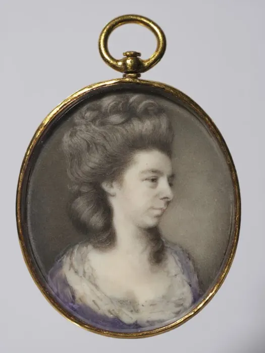 Framed Print : Portrait of a Woman, c. 1775. Creator: The Artist V (British) Framed Print : Portrait of a Woman, c. 1775. Creator: The Artist V (British)