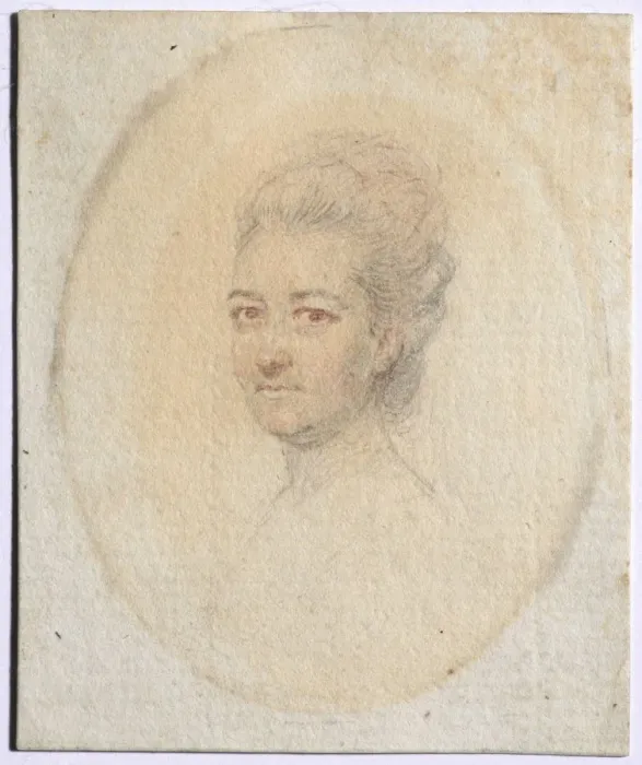 Framed Print : Portrait of a Woman, c. 1775. Creator: John I Smart (British, 1741-1811) Framed Print : Portrait of a Woman, c. 1775. Creator: John I Smart (British, 1741-1811)