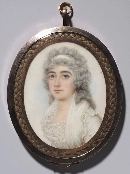 Portrait of a Woman, c. 1795. Creator: Nathaniel Plimer (British, 1757-1822)