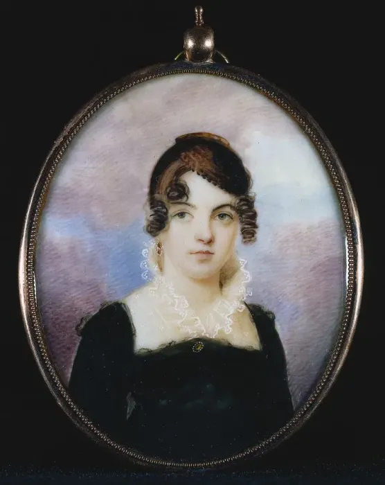 Framed Print : Portrait of a Woman, c. 1810. Creator: John Wesley Jarvis (American, 1781-1840) Framed Print : Portrait of a Woman, c. 1810. Creator: John Wesley Jarvis (American, 1781-1840)