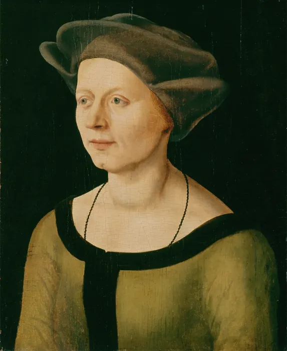 Framed Print : Portrait of a Woman, c1515. Creator: Jorg Breu the Elder Framed Print : Portrait of a Woman, c1515. Creator: Jorg Breu the Elder