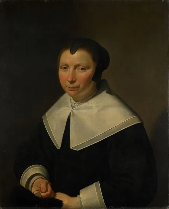 Framed Print : Portrait of a Woman, c.1650. Creator: Jan van Bijlert Framed Print : Portrait of a Woman, c.1650. Creator: Jan van Bijlert