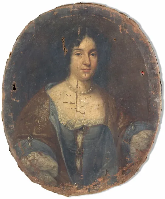 Framed Print : Portrait of a woman, c1670. Creator: Unknown Framed Print : Portrait of a woman, c1670. Creator: Unknown