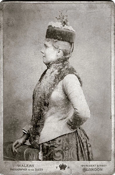 Portrait of a woman, c1875-1915Artist: Walery