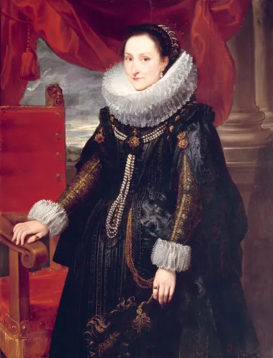 Framed Print : Portrait of a Woman. Creator: Cornelis de Vos Framed Print : Portrait of a Woman. Creator: Cornelis de Vos