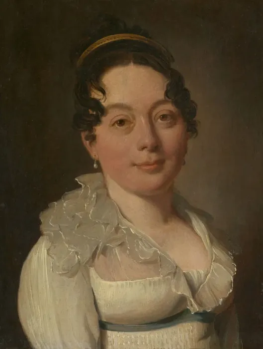 Framed Print : Portrait of a Woman. Creator: Louis Leopold Boilly Framed Print : Portrait of a Woman. Creator: Louis Leopold Boilly