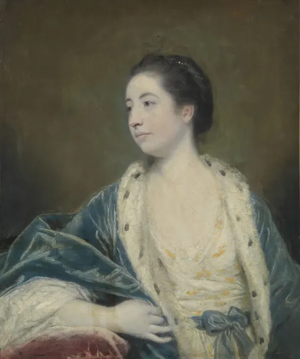 Framed Print : Portrait of a Woman. Creator: Sir Joshua Reynolds Framed Print : Portrait of a Woman. Creator: Sir Joshua Reynolds