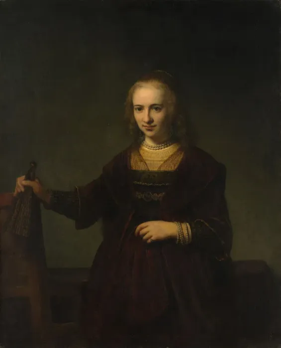 Framed Print : Portrait of a Woman. Creator: Style of Rembrandt (Dutch, mid- to late 1640s) Framed Print : Portrait of a Woman. Creator: Style of Rembrandt (Dutch, mid- to late 1640s)