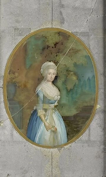 Portrait of a Woman in eighteenth-century Costume, 1750-1799. Creator: Anon