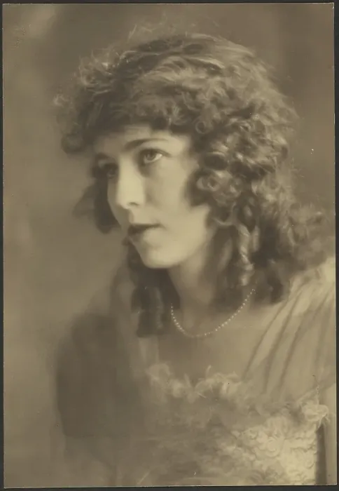 Framed Print : Portrait of a Woman in Gauze Shawl, 1907-1943. Creator: Louis Fleckenstein Framed Print : Portrait of a Woman in Gauze Shawl, 1907-1943. Creator: Louis Fleckenstein