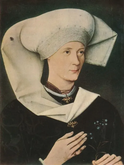 Framed Print : Portrait of a Woman of the Hofer Family, 1470, (1909) Framed Print : Portrait of a Woman of the Hofer Family, 1470, (1909)