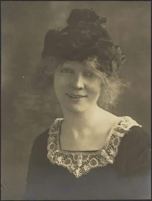 Framed Print : Portrait of a Woman in Lace Collar, 1907-1943. Creator: Louis Fleckenstein Framed Print : Portrait of a Woman in Lace Collar, 1907-1943. Creator: Louis Fleckenstein