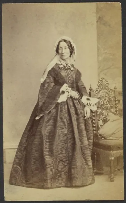 Framed Print : Portrait of a Woman, late 19th century. Creator: Unknown Framed Print : Portrait of a Woman, late 19th century. Creator: Unknown