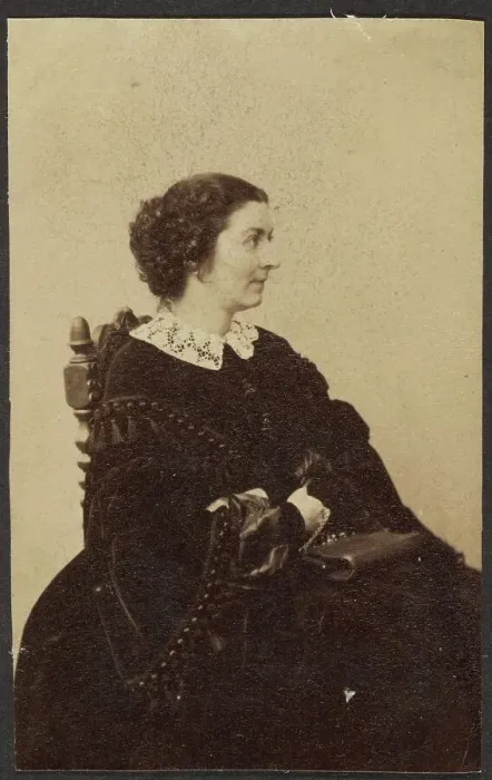 Framed Print : Portrait of a Woman, late 19th century. Creator: Unknown Framed Print : Portrait of a Woman, late 19th century. Creator: Unknown