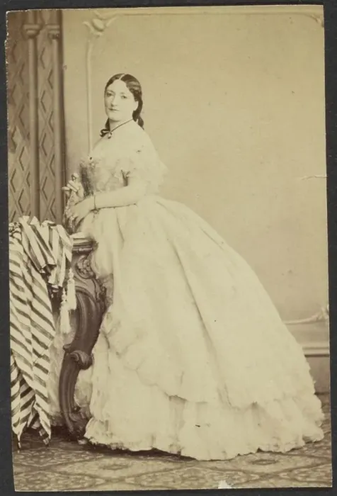 Framed Print : Portrait of a Woman, late 19th century. Creator: Unknown Framed Print : Portrait of a Woman, late 19th century. Creator: Unknown