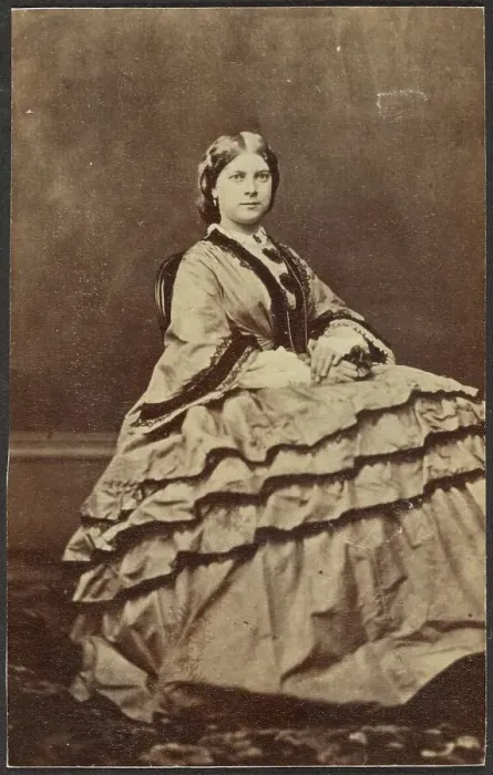 Framed Print : Portrait of a Woman, late 19th century. Creator: Unknown Framed Print : Portrait of a Woman, late 19th century. Creator: Unknown