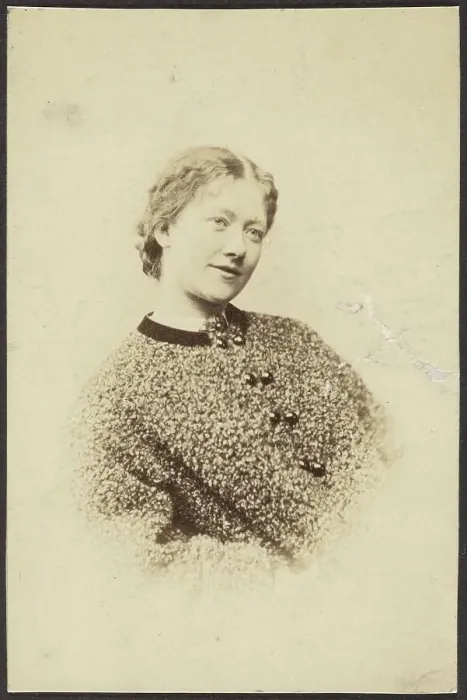 Framed Print : Portrait of a Woman, late 19th century. Creator: Unknown Framed Print : Portrait of a Woman, late 19th century. Creator: Unknown