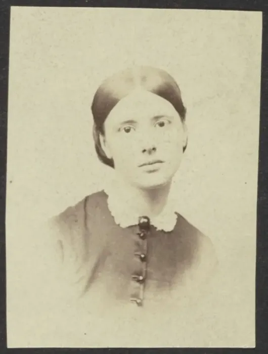 Framed Print : Portrait of a Woman, late 19th century. Creator: Unknown