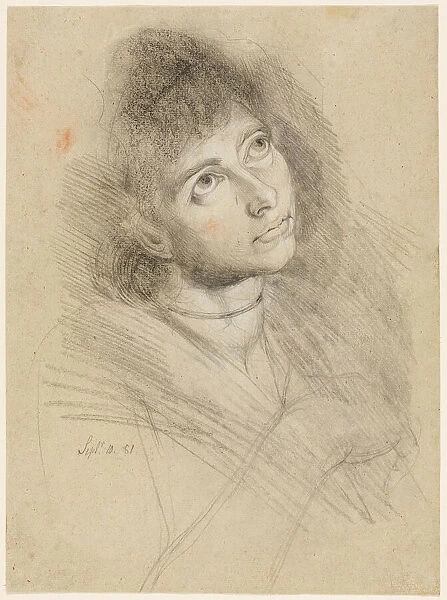 Portrait of a Woman (Martha Hess), 1781. Creator: Henry Fuseli