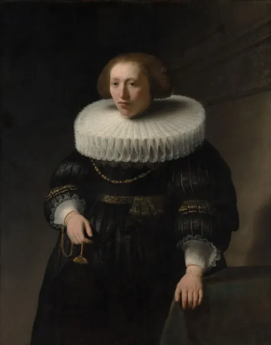 Framed Print : Portrait of a Woman, probably a Member of the Van Beresteyn Family, 1632. Creator Framed Print : Portrait of a Woman, probably a Member of the Van Beresteyn Family, 1632. Creator