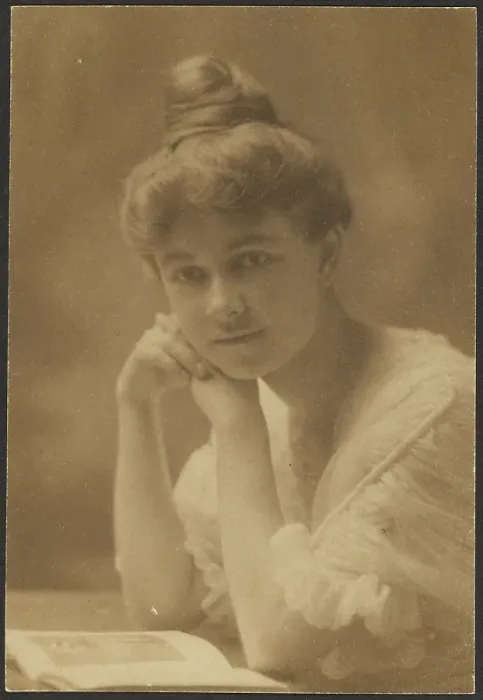 Framed Print : Portrait of a Woman Seated with Magazine, 1907-1943. Creator: Louis Fleckenstein Framed Print : Portrait of a Woman Seated with Magazine, 1907-1943. Creator: Louis Fleckenstein