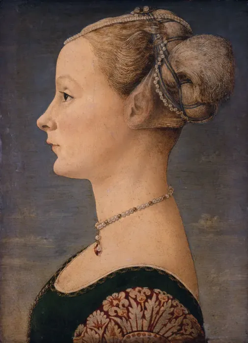 Framed Print : Portrait of a Woman, Second Half of the 15th cen Artist: Pollaiuolo, Piero del (1443-1496) Framed Print : Portrait of a Woman, Second Half of the 15th cen Artist: Pollaiuolo, Piero del (1443-1496)