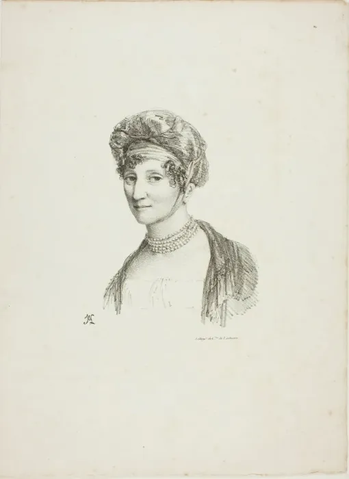 Framed Print : Portrait of a Woman in a Turban, n. d. Creators: Jean Antoine Laurent, Charles-Philibert de Lasteyrie Framed Print : Portrait of a Woman in a Turban, n. d. Creators: Jean Antoine Laurent, Charles-Philibert de Lasteyrie