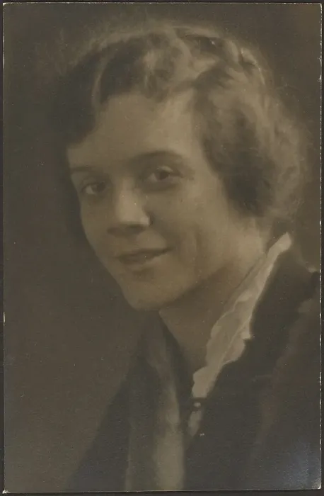 Framed Print : Portrait of a Woman Wearing Fur Trim, 1907-1943. Creator: Louis Fleckenstein Framed Print : Portrait of a Woman Wearing Fur Trim, 1907-1943. Creator: Louis Fleckenstein