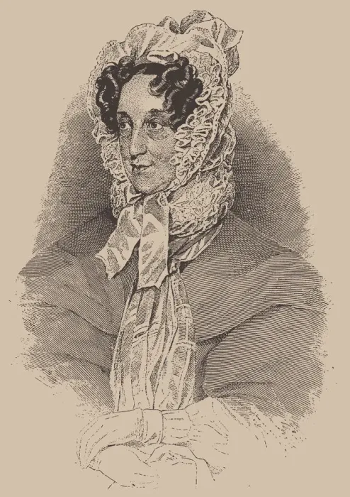 Framed Print : Portrait of the writer Caroline Pichler (1769-1843) Framed Print : Portrait of the writer Caroline Pichler (1769-1843)