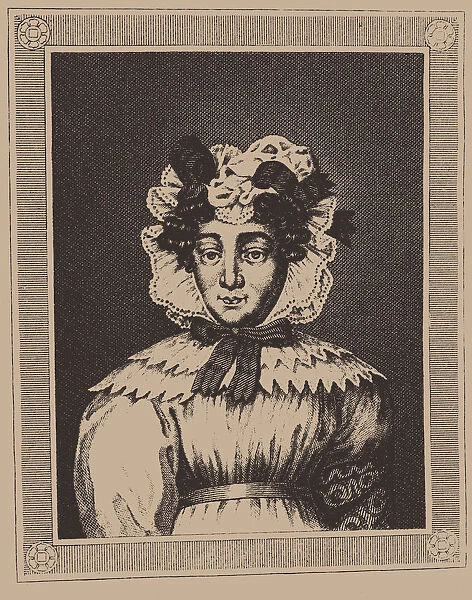 Portrait of the writer Caroline Pichler (1769-1843), c. 1850