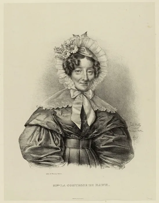 Framed Print : Portrait of the writer and composer Alexandrine Sophie de Bawr (1773-1860). Creator: Boilly, Julien Léopold (Jules) (1796-1874) Framed Print : Portrait of the writer and composer Alexandrine Sophie de Bawr (1773-1860). Creator: Boilly, Julien Léopold (Jules) (1796-1874)