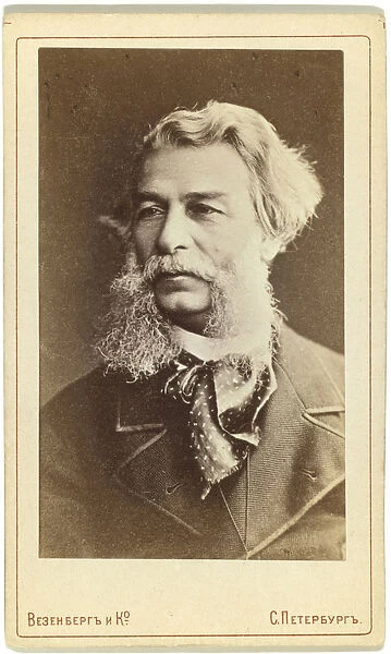 Portrait of the writer Dmitry Grigorovich (1822-1899), Between 1880 and 1886
