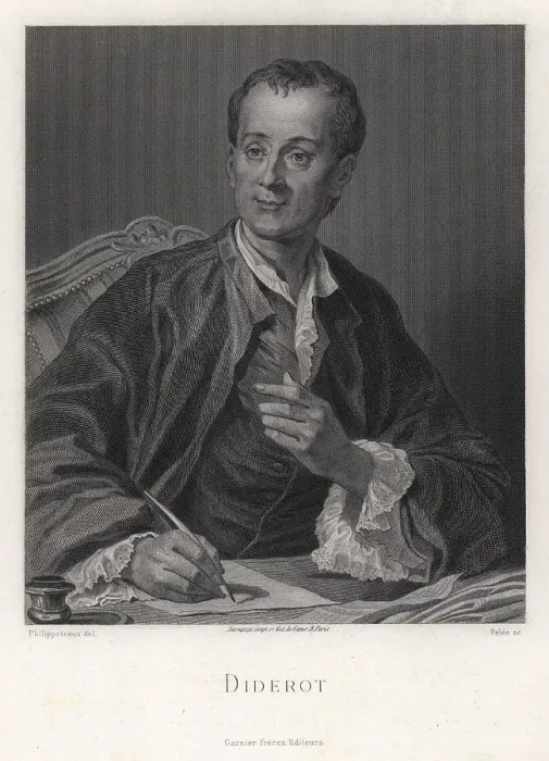 Framed Print : Portrait of the writer, essayist and philosopher Denis Diderot (1713-1784), middle of the 18th centu Framed Print : Portrait of the writer, essayist and philosopher Denis Diderot (1713-1784), middle of the 18th centu